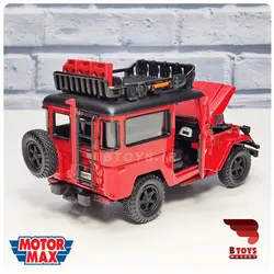 ماکت تویوتا اف جی 40 قرمز موتور مکس(Toyota fj40 landcruiser motor max)