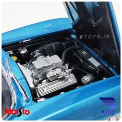 ماکت شورولت کوروت استینگ ری 1965(Chevrolet corvette stingray Maisto)
