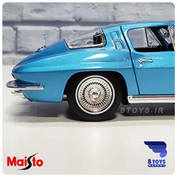 ماکت شورولت کوروت استینگ ری 1965(Chevrolet corvette stingray Maisto)