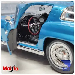ماکت شورولت کوروت استینگ ری 1965(Chevrolet corvette stingray Maisto)