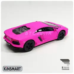 ماکت لامبورگینی اونتادور صورتی( Lamborghini Aventador kinsmart)