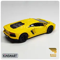 ماکت لامبورگینی اونتادور زرد( Lamborghini Aventador kinsmart)