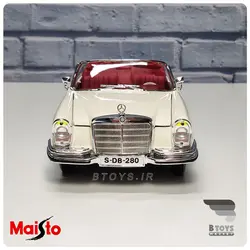 ماکت مرسدس بنز 280اس ای 1967 مایستو(Mercedes Benz 280SE 1967 Maisto)
