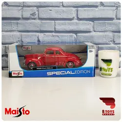 ماکت فورد دلوکس 1939 قرمز مایستو (Ford Deluxe1939 Maisto)