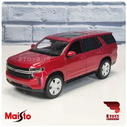 ماکت شورولت تاهو زرشکی مایستو(Chevrolet Tahoe 2021 Maisto)