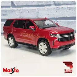 ماکت شورولت تاهو زرشکی مایستو(Chevrolet Tahoe 2021 Maisto)