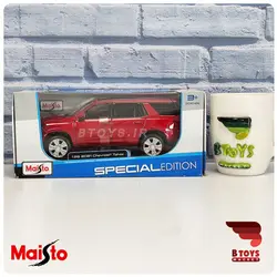 ماکت شورولت تاهو زرشکی مایستو(Chevrolet Tahoe 2021 Maisto)