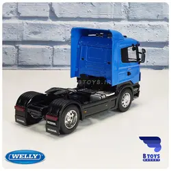 ماکت کامیون اسکانیا آر 470 آبی ویلی(SCANIA R470 welly)