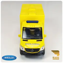 ماکت مرسدس بنز اسپرینتر آمبولانس ویلی(Mercedes Benz Sprinter welly)