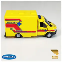 ماکت مرسدس بنز اسپرینتر آمبولانس ویلی(Mercedes Benz Sprinter welly)