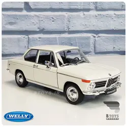 ماکت بی ام و 2002 سفید ویلی(BMW 2002 welly)