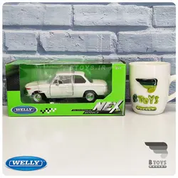 ماکت بی ام و 2002 سفید ویلی(BMW 2002 welly)