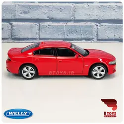 ماکت دوج چارجر 2016 نارنجی ویلی(Dodge charger 2016 welly)