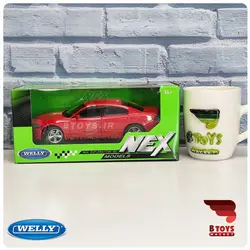 ماکت دوج چارجر 2016 نارنجی ویلی(Dodge charger 2016 welly)