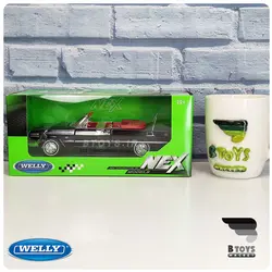 ماکت شورولت ایمپالا 1963 مشکی ویلی(Chevrolet Impala 1963 welly)