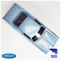 ماکت شورولت ایمپالا اس اس 1965 آبی ویلی(Chevrolet Impala SS 396 1965 welly)
