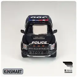 ماکت فورد اف150 رپتور 2022 پلیس کینسمارت(Ford F-150 Raptor police kinsmart)