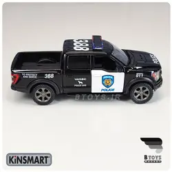ماکت فورد اف150 رپتور 2022 پلیس کینسمارت(Ford F-150 Raptor police kinsmart)