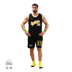 ست بدنسازی بسکتبالی و شلوارک بوفالو ۳۳