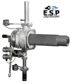 مشعل گازی بازیاب NOXMAT مدل K-RHGB طراحی سرامیکی