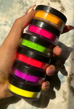 سایه نئون سبز