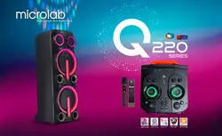 اسپیکر میکرولب شارژی برقی مدل Q220