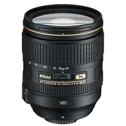 لنز نیکون AF-S NIKKOR 24-120mm f/4G ED VR – کارکرده