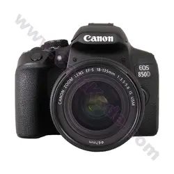 CANON EOS 850D KIT 18-135 دوربین عکاسی و فیلمبرداری ۴Kآکبند- کاملCANON EOS 850D