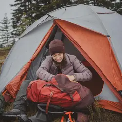 چادر کوهنوردی فورکلاز – 3 نفره – خاکستری / نارنجی – MT500