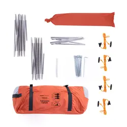 چادر کوهنوردی فورکلاز – 3 نفره – خاکستری / نارنجی – MT500