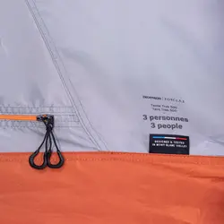 چادر کوهنوردی فورکلاز – 3 نفره – خاکستری / نارنجی – MT500