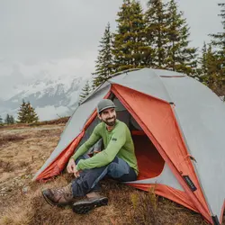 چادر کوهنوردی فورکلاز – 3 نفره – خاکستری / نارنجی – MT500
