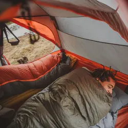 چادر کوهنوردی فورکلاز – 3 نفره – خاکستری / نارنجی – MT500