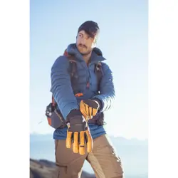 دستکش فورکلاز- چرم طبیعی – قهوه ای – MT900