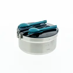 ست ظروف کمپینگ کچوا – 2 نفره – استیل ضد زنگ – MH500