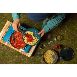 ست ظروف کمپینگ کچوا – 4 نفره – استیل ضد زنگ – MH500