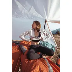 شلوار بیس لایر کوهنوردی زنانه فورکلاز – پشمی مرنوس – مشکی – MT500