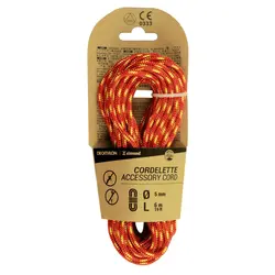 طناب کمکی سنگنوردی و کوهنوردی سایموند – 5 میلی متر X 6 متر – قرمز