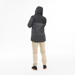 کاپشن 3 در 1 مردانه کوهنوردی فورکلاز – خاکستری -travel 100 – درجه سانتی گراد 0