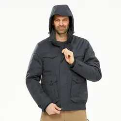 کاپشن برفی مردانه ضد آب کچوا / کت زمستانی – مشکی – SH500 -10°C