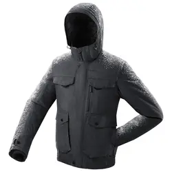 کاپشن برفی مردانه ضد آب کچوا / کت زمستانی – مشکی – SH500 -10°C