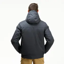 کاپشن برفی مردانه ضد آب کچوا / کت زمستانی – مشکی – SH500 -10°C