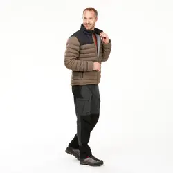 کاپشن پاف مردانه کچوا – پر – قهوه ای- MT500 -10°C