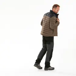 کاپشن پاف مردانه کچوا – پر – قهوه ای- MT500 -10°C