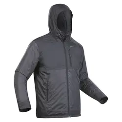 کاپشن ضد آب مردانه برفی کچوا / ژاکت زمستانی – مشکی– SH500 -10°C