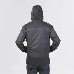 کاپشن ضد آب مردانه برفی کچوا / ژاکت زمستانی – مشکی– SH500 -10°C