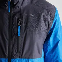 کاپشن ضد آب مردانه برفی کچوا / ژاکت زمستانی –آبی روشن– SH500 -10°C