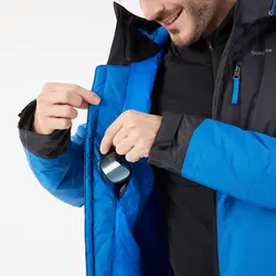 کاپشن ضد آب مردانه برفی کچوا / ژاکت زمستانی –آبی روشن– SH500 -10°C