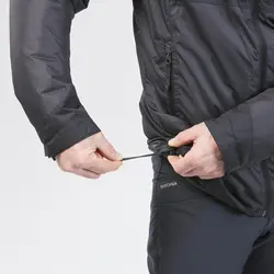 کاپشن ضد آب مردانه برفی کچوا / ژاکت زمستانی –مشکی – SH500 -10°C