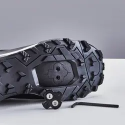 کفش دوچرخه کوهستان rockrider – مشکی – 100